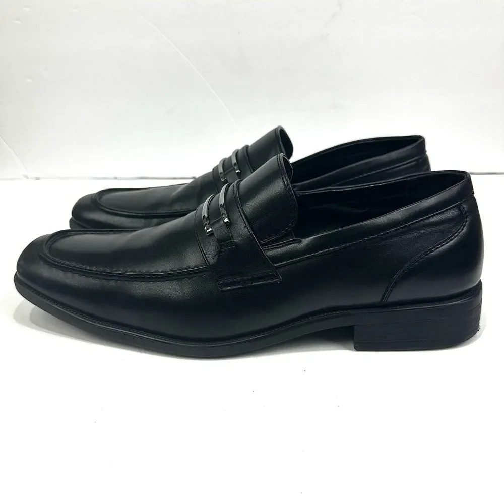 Perry Ellis Portfolio Russel Black Dress Shoe Men's Sz 11.5 Style PEFST14156A-2